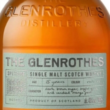 【限时特惠】格兰路思15年单一麦芽苏格兰威士忌 Glenrothes 15 Year Old Speyside Single Malt Scotch Whisky 700ml