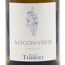 【限时特惠】蒂贝酒庄马贡维尔兹干白葡萄酒 Domaine Thibert Macon-Verze 750ml