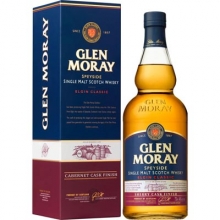 格兰莫雷赤霞珠红酒桶单一麦芽苏格兰威士忌 Glen Moray Elgin Classic Cabernet Cask Finish Speyside Single Malt Scotch Whisky 700ml