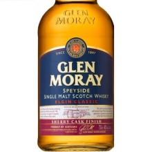 【买一赠一】格兰莫雷赤霞珠红酒桶单一麦芽苏格兰威士忌 Glen Moray Elgin Classic Cabernet Cask Finish Speyside Single Malt Scotch Whisky 700ml