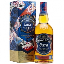 芝华士13年黑麦桶调和苏格兰威士忌 Chivas Regal Extra Aged 13 Years Rye Cask Selection Blended Scotch Whisky 700ml