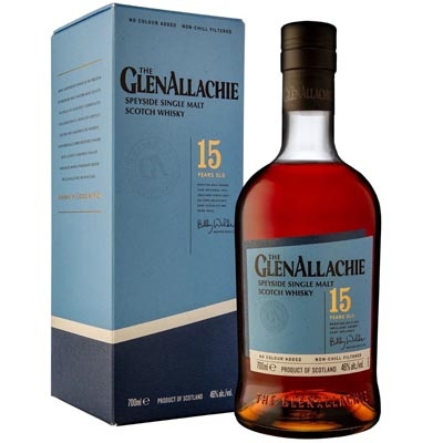 格兰纳里奇15年单一麦芽苏格兰威士忌 GlenAllachie Aged 15 Yeas Single Malt Scotch Whisky 700ml