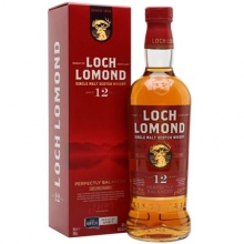 罗曼湖12年单一麦芽苏格兰威士忌 Loch Lomond 12 Year Old Single Malt Scotch Whisky 700ml