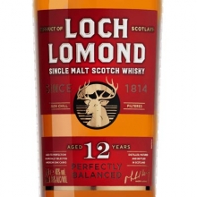 罗曼湖12年单一麦芽苏格兰威士忌 Loch Lomond 12 Year Old Single Malt Scotch Whisky 700ml