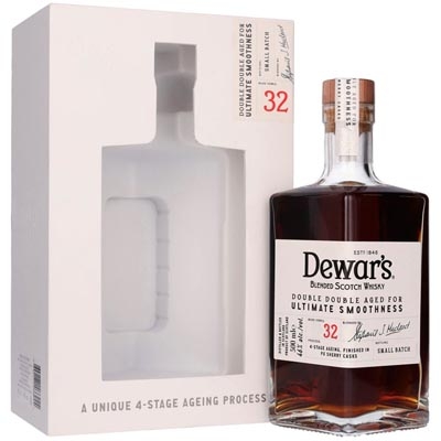 帝王32年四次陈酿调和苏格兰威士忌 Dewar's Double Double 32 Year Old Blended Scotch Whisky 500ml
