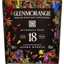 格兰杰18年舞动之花东信康仁特别珍藏版单一麦芽苏格兰威士忌 Glenmorangie Aged 18 Years Azuma Makoto Limited Edition Highland Single Malt Scotch Whisky 700ml