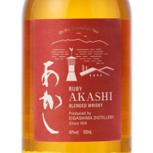 【买一赠一】明石红宝石日本调和威士忌 Akashi Ruby Japanese Blended Whisky 500ml