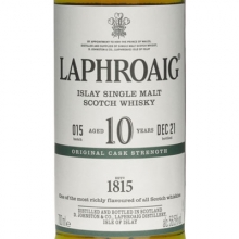 【限时特惠】拉弗格10年桶强单一麦芽苏格兰威士忌 Laphroaig Aged 10 Years Cask Strength Islay Single Malt Scotch Whisky 700ml
