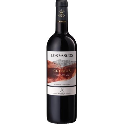 【买一送一】拉菲巴斯克科洛珍藏赤霞珠干红葡萄酒 Los Vascos Cromas Grande Reserve Cabernet Sauvignon 750ml