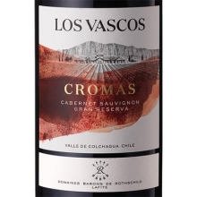 【买一送一】拉菲巴斯克科洛珍藏赤霞珠干红葡萄酒 Los Vascos Cromas Grande Reserve Cabernet Sauvignon 750ml