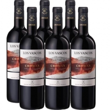 【买一送一】拉菲巴斯克科洛珍藏赤霞珠干红葡萄酒 Los Vascos Cromas Grande Reserve Cabernet Sauvignon 750ml